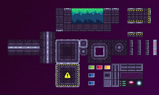 Futuristic Tileset